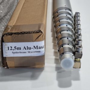 Spiderbeam 12.5m Aluminium Telescopic Mast.