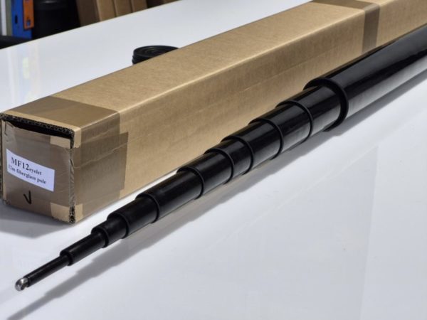 Spiderbeam 12mHD-E  Fibreglass Telescopic Pole (eyelet version) - Image 4