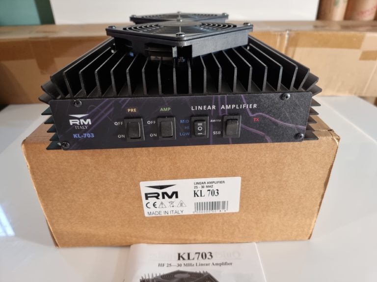 RM Italy KL-703 High Power Linear Amplifier 500W – ATR