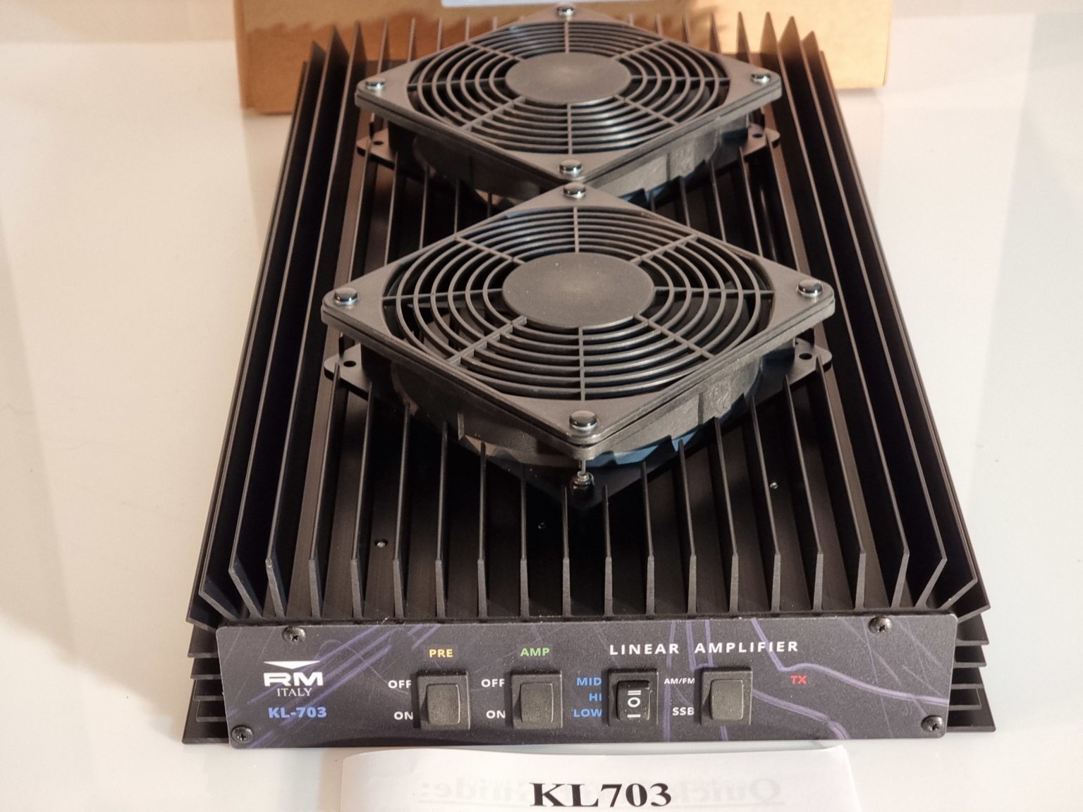 RM Italy KL-703 High Power Linear Amplifier 500W – ATR