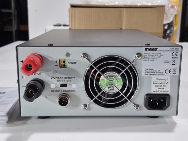 Maas SPS-9600 High Current Power Supply - Image 3