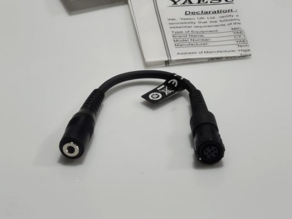 Yaesu CT-131 Microphone Adaptor For VX-8R