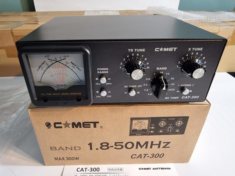 Comet CAT-300 Manual Antenna Tuner 300W