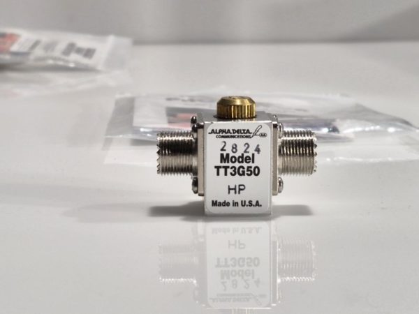 Alpha Delta ATT3G50N Coax Surge Protector