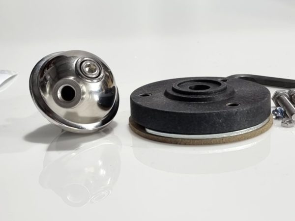 Hustler SSM-2 3/8"-24 Adjustable Antenna Base Ball Mount