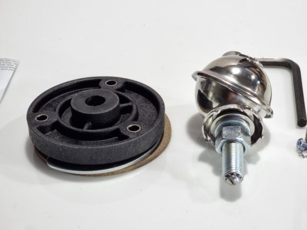 Hustler SSM-2 3/8"-24 Adjustable Antenna Base Ball Mount - Image 4
