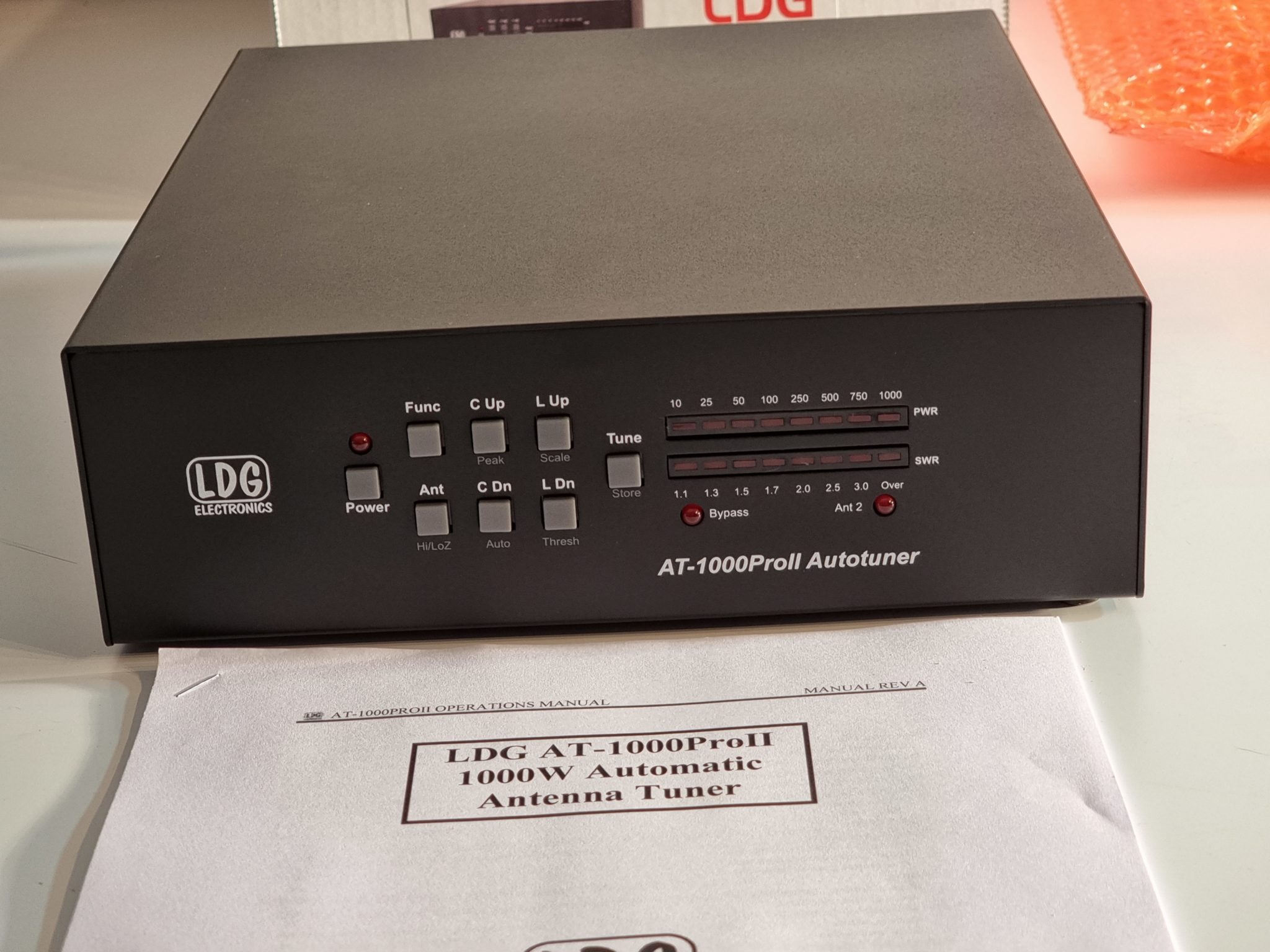 LDG Electronics AT1000ProII Automatic Antenna Tuner 1kW ATR