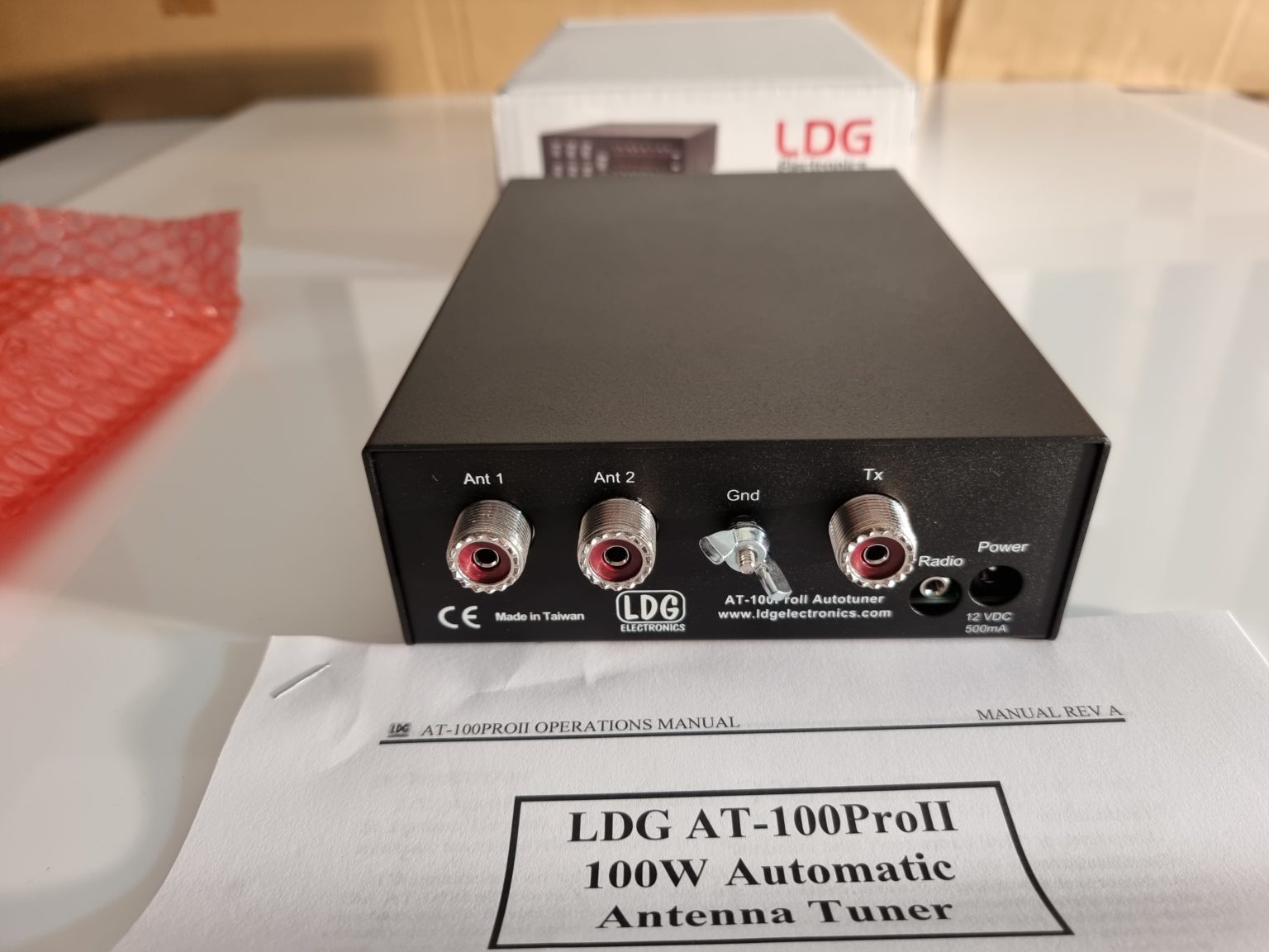 LDG Electronics AT-100ProII Automatic Antenna Tuner 125W – ATR