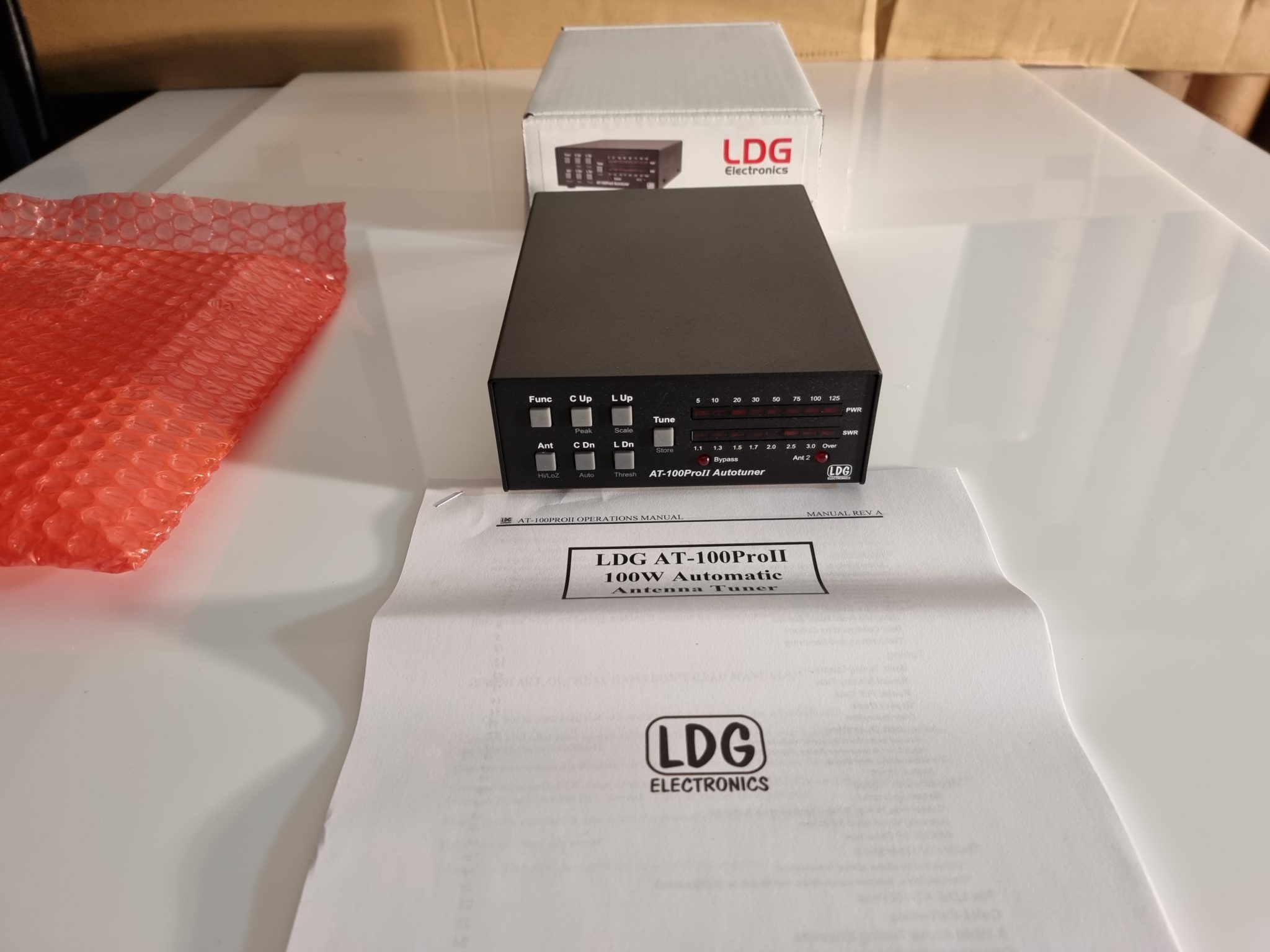 LDG Electronics AT-100ProII Automatic Antenna Tuner 125W – ATR