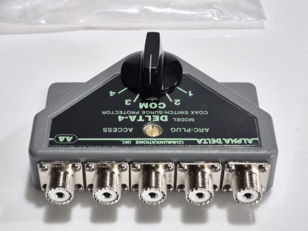 Alpha Delta Delta-4B Antenna Coaxial Switch - Image 2