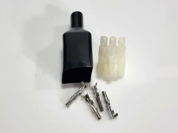 6PDC HF Amateur Radio 6-Pin DC Connector Plug. - Image 2