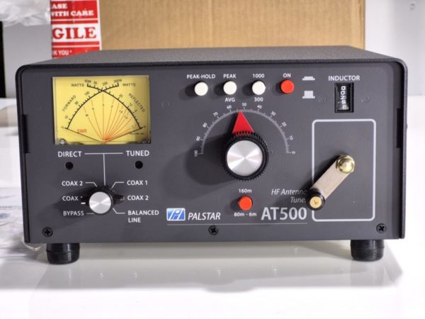Palstar AT-500 Manual Antenna Tuner 600W