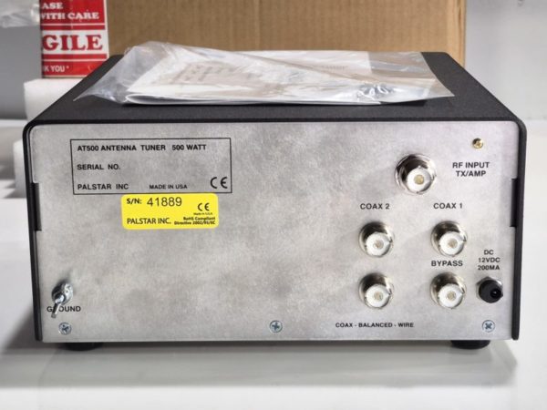 Palstar AT-500 Manual Antenna Tuner 600W - Image 5