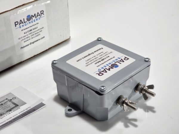 Palomar CB-4-1500TS Cube Current Balun 4:1 1.5kW - Image 2