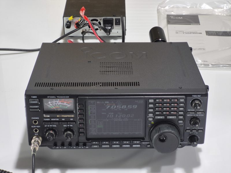 受信機 IC-756PROIII Icom IC-756ProIII HF All Mode Transceiver – ATR