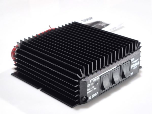 RM Italy KL-200P Mobile Linear Amplifier With Pre-Amp - Image 2
