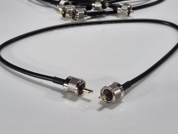 RadioTel RG58C/U MIL-C-17G (60cm) 2 x Patch Leads - Image 3