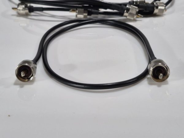 RadioTel RG58C/U MIL-C-17G (90cm) 2 X Patch Leads