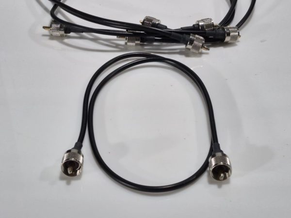 RadioTel RG58C/U MIL-C-17G (90cm) 2 X Patch Leads - Image 2