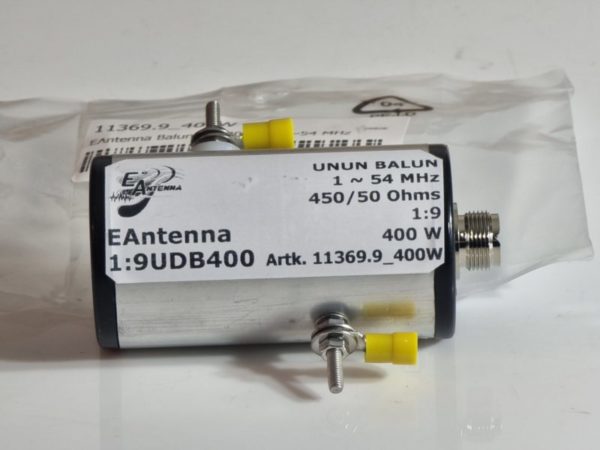 EAntenna UDB400 UNUN Balun 1:9