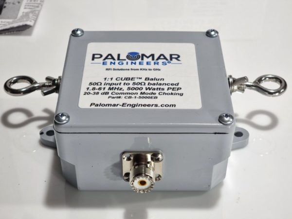 Palomar CB-1-5000EB Cube 1:1 Feed Line Choke Balun 5KW - Image 3