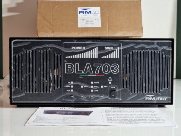 RM Italy BLA-703 HF HIGH POWER Base Linear Amplifier 500W