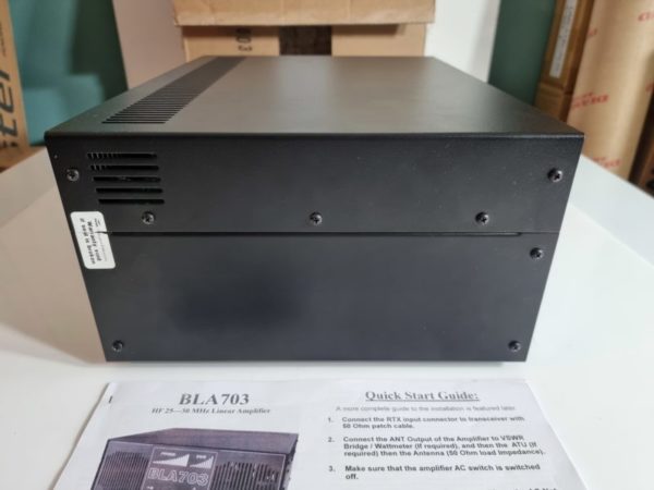 RM Italy BLA-703 HF HIGH POWER Base Linear Amplifier 500W - Image 6