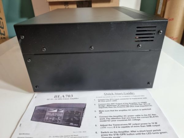 RM Italy BLA-703 HF HIGH POWER Base Linear Amplifier 500W - Image 3