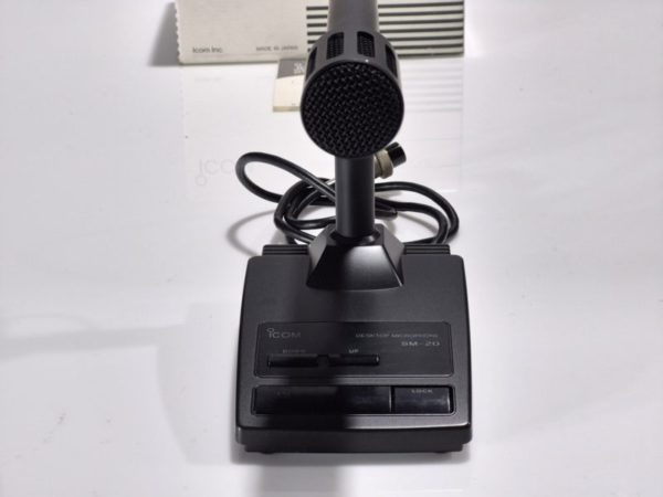 ICOM SM-20 デスクトップマイク Icom SM-20 Desk Microphone – ATR