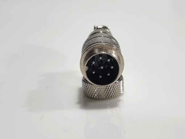 NC-529 8-Pin Circular Male Microphone Jack