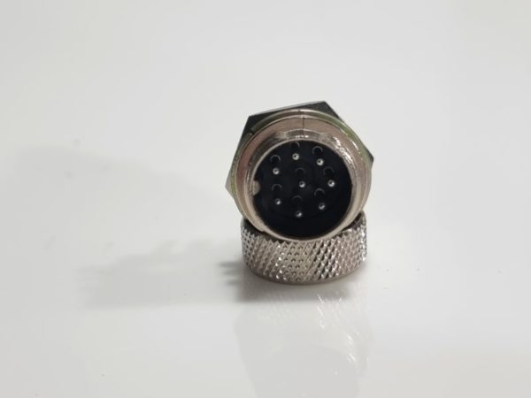 NC-523 8-Pin Panel Mount  Microphone Socket