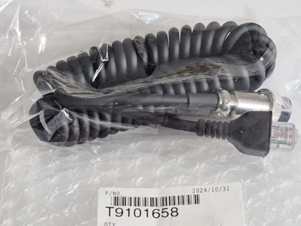 Yaesu T9101658 Coiled Microphone Cable MD-100A8X - Image 3