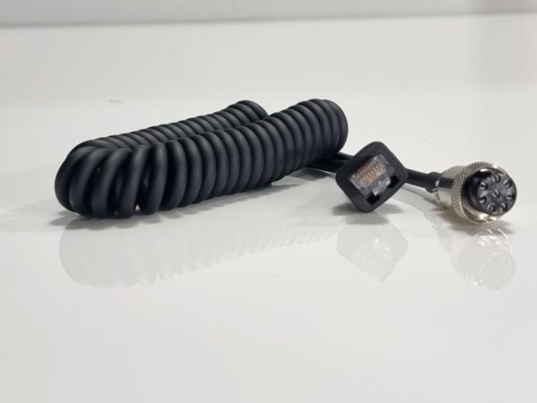 Yaesu T9101658 Coiled Microphone Cable MD-100A8X