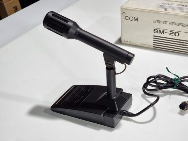 Icom SM-20 Desk Microphone - Image 3