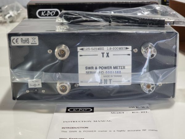 KPO RS-502N SWR Power Meter - Image 2