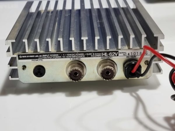 Tokyo High Power HL-62V Mobile Linear Amplifier - Image 3